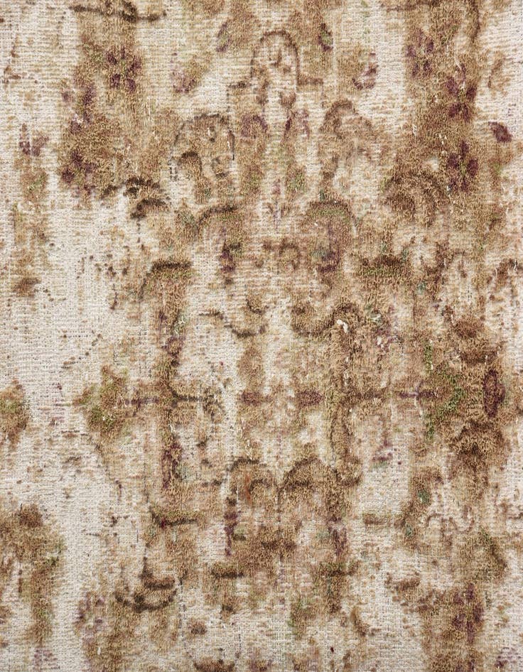 Detail image of  9' 6 x 12' 7  Hand Knotted Ultra Vintage Persian Wool Rug