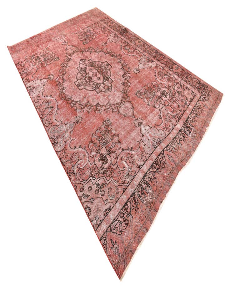 Detail image of  8' 6 x 12' 5  Hand Knotted Ultra Vintage Persian Wool Rug