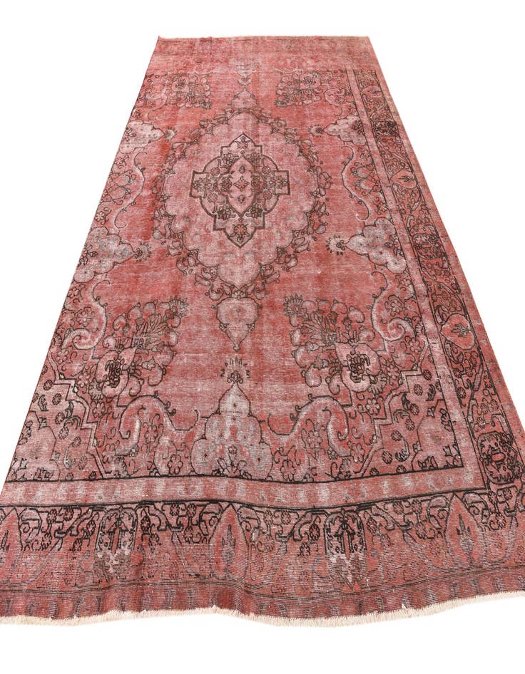 Detail image of  8' 6 x 12' 5  Hand Knotted Ultra Vintage Persian Wool Rug