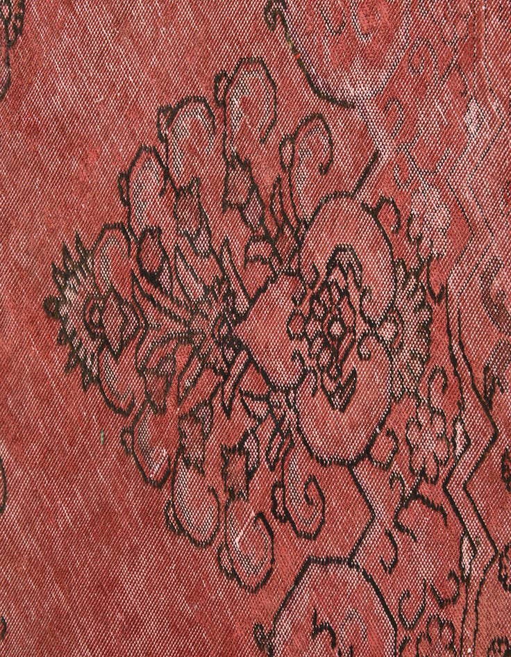 Detail image of  8' 6 x 12' 5  Hand Knotted Ultra Vintage Persian Wool Rug