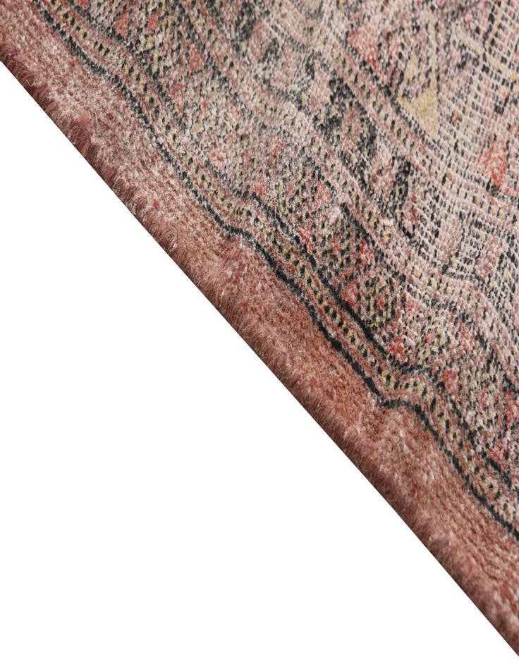 Detail image of  4' x 6'  Hand Knotted Ultra Vintage Persian Wool Rug