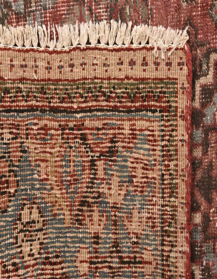 Detail image of  3' 2 x 5' 6  Hand Knotted Ultra Vintage Persian Wool Rug