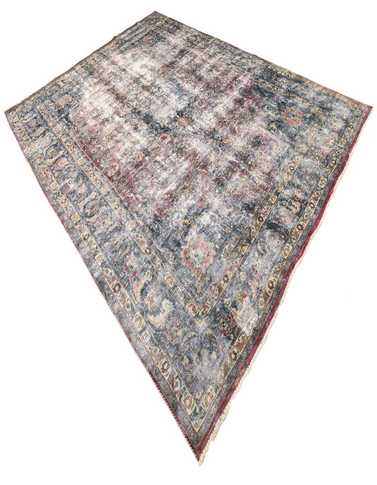 Detail image of  9' 2 x 12' 8  Hand Knotted Ultra Vintage Persian Wool Rug