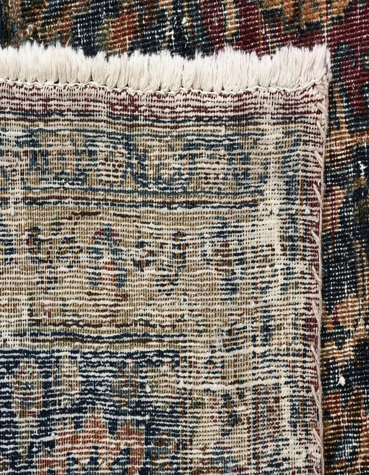 Detail image of  8' x 11' 1  Hand Knotted Ultra Vintage Persian Wool Rug