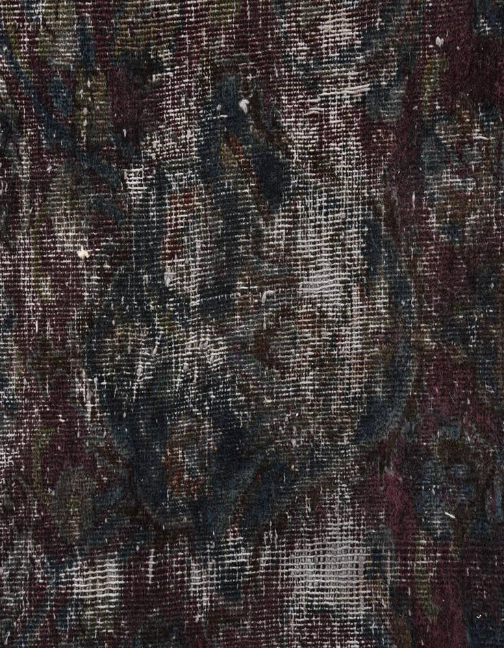 Detail image of  6' 10 x 10' 4  Hand Knotted Ultra Vintage Persian Wool Rug
