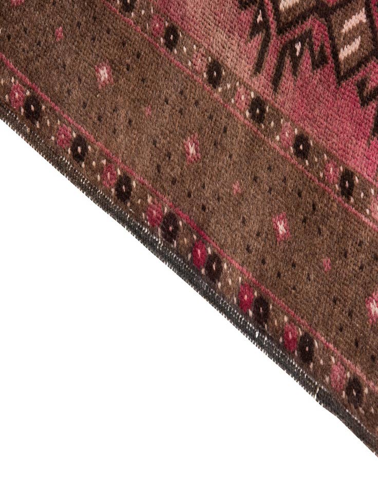 Detail image of  3' 6 x 6' 3  Hand Knotted Ultra Vintage Persian Wool Rug