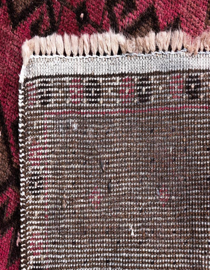 Detail image of  3' 6 x 6' 3  Hand Knotted Ultra Vintage Persian Wool Rug