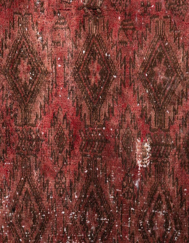 Detail image of  2' 10 x 5' 6  Hand Knotted Ultra Vintage Persian Wool Rug