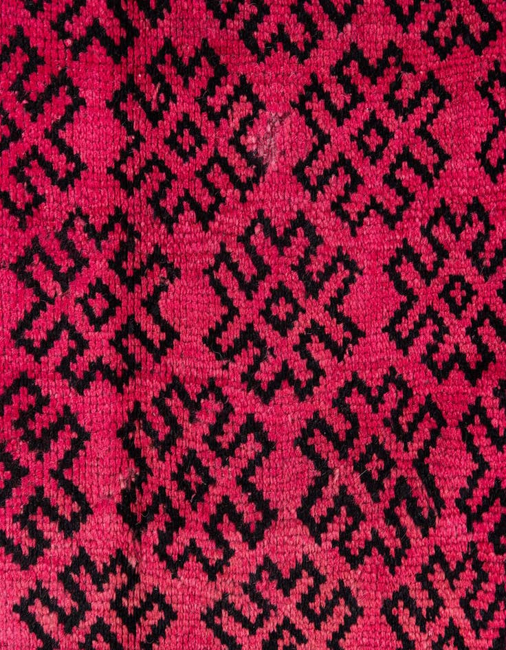 Detail image of  3' 5 x 6' 3  Hand Knotted Ultra Vintage Persian Wool Rug