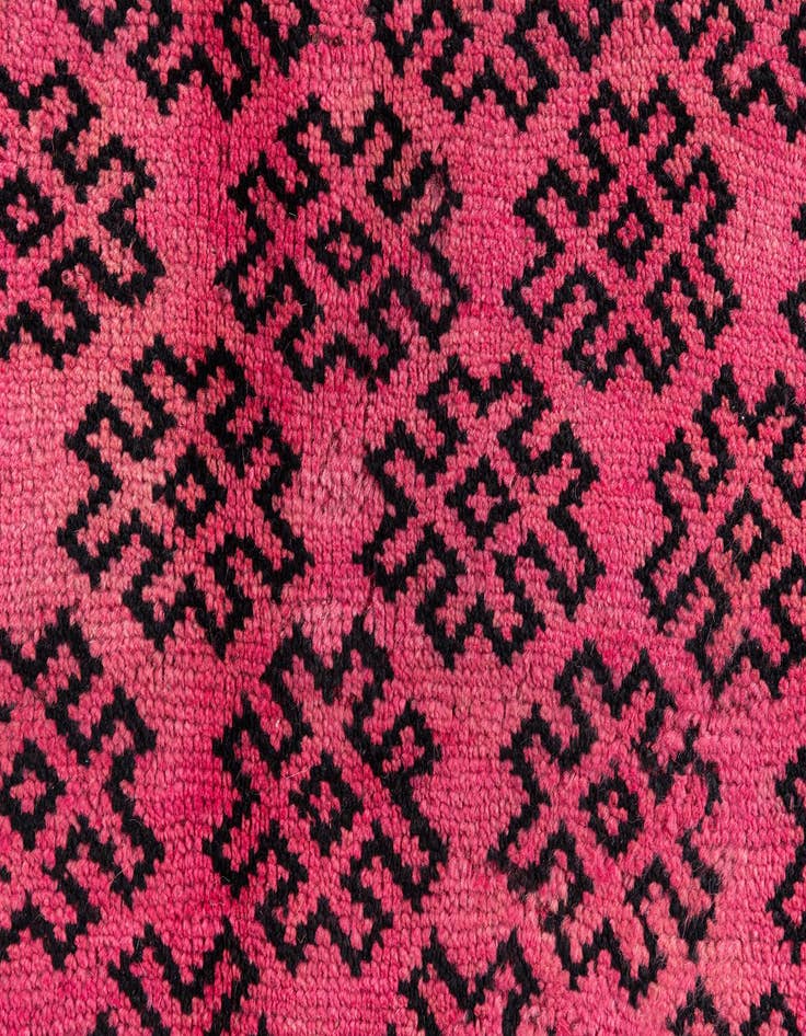 Detail image of  3' 5 x 6' 3  Hand Knotted Ultra Vintage Persian Wool Rug