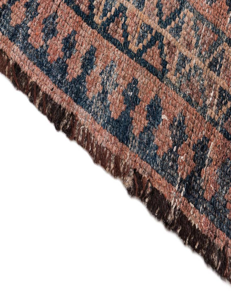 Detail image of  4' 7 x 6' 9  Hand Knotted Ultra Vintage Persian Wool Rug