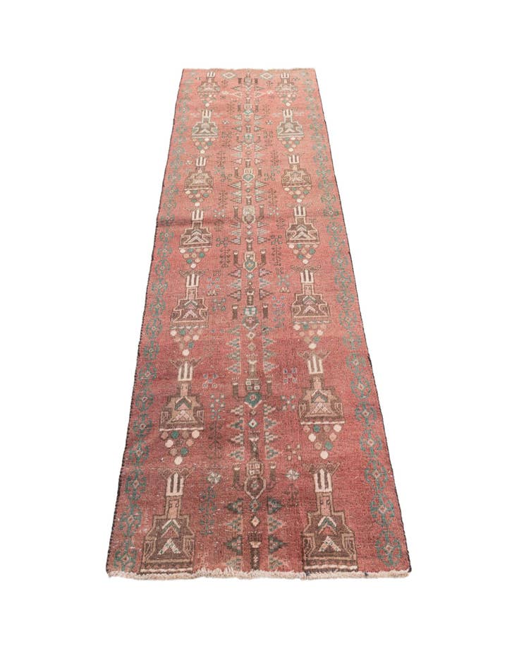 Detail image of  2' 9 x 5' 1  Hand Knotted Ultra Vintage Persian Wool Rug