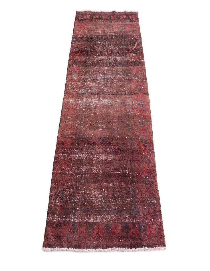 Detail image of  3' x 5' 8  Hand Knotted Ultra Vintage Persian Wool Rug