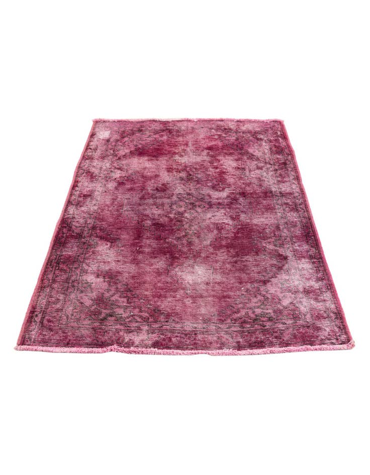 Detail image of  3' 2 x 4' 8  Hand Knotted Ultra Vintage Persian Wool Rug