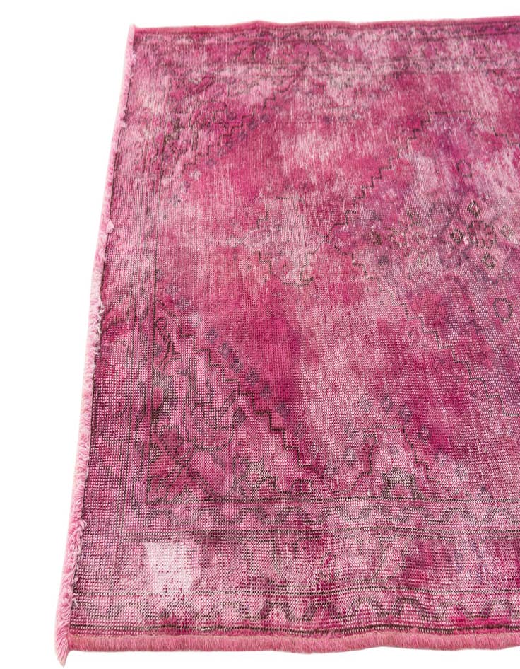 Detail image of  3' 2 x 4' 8  Hand Knotted Ultra Vintage Persian Wool Rug