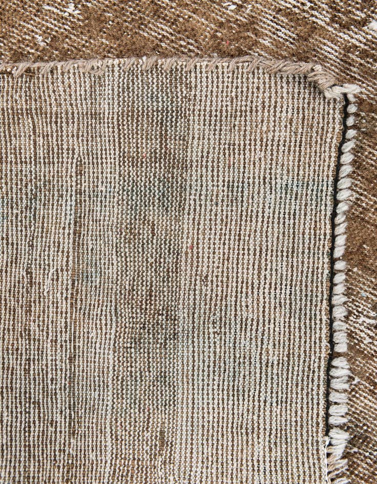 Detail image of  2' 6 x 4' 2  Hand Knotted Ultra Vintage Persian Wool Rug