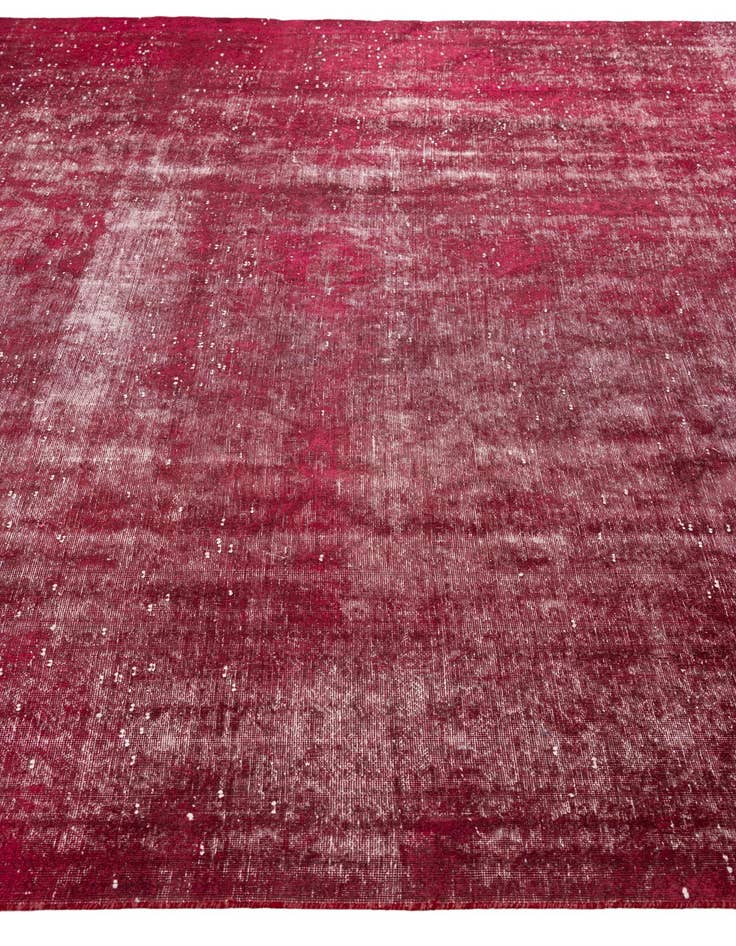 Detail image of  7' 10 x 11'  Hand Knotted Ultra Vintage Persian Wool Rug