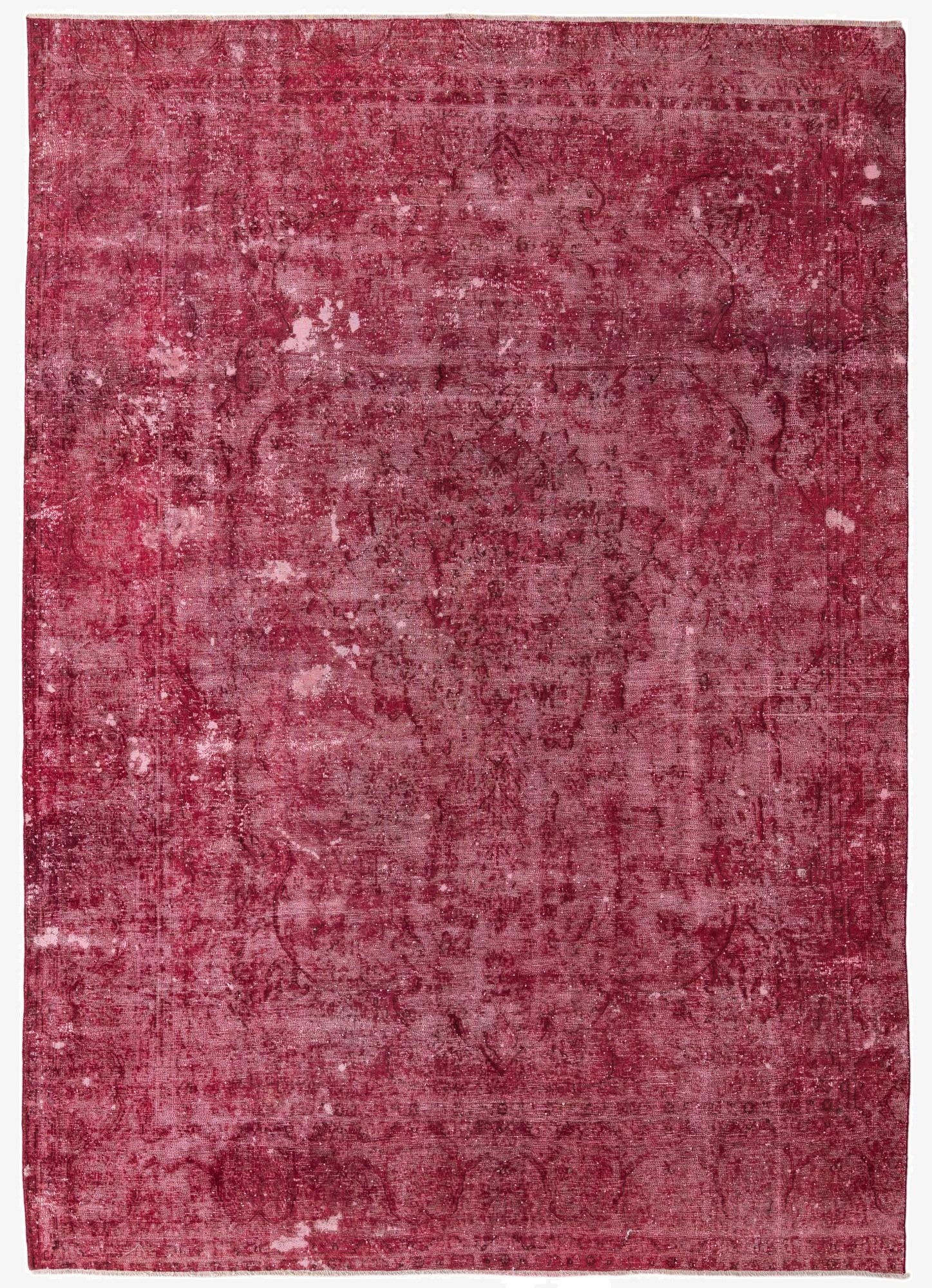  8' 9 x 12' 3  Hand Knotted Ultra Vintage Persian Wool Rug