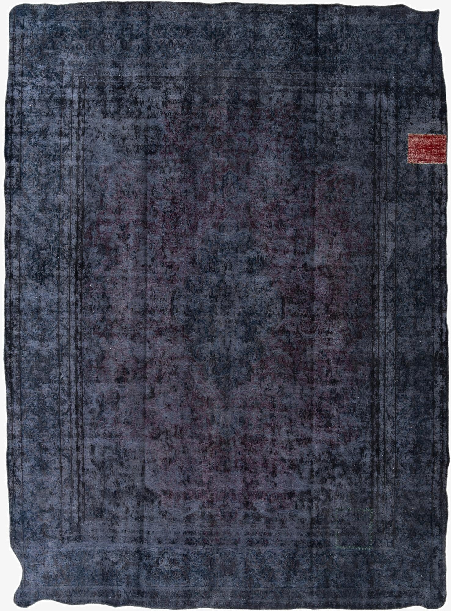  9' 9 x 13' 3  Hand Knotted Ultra Vintage Persian Wool Rug