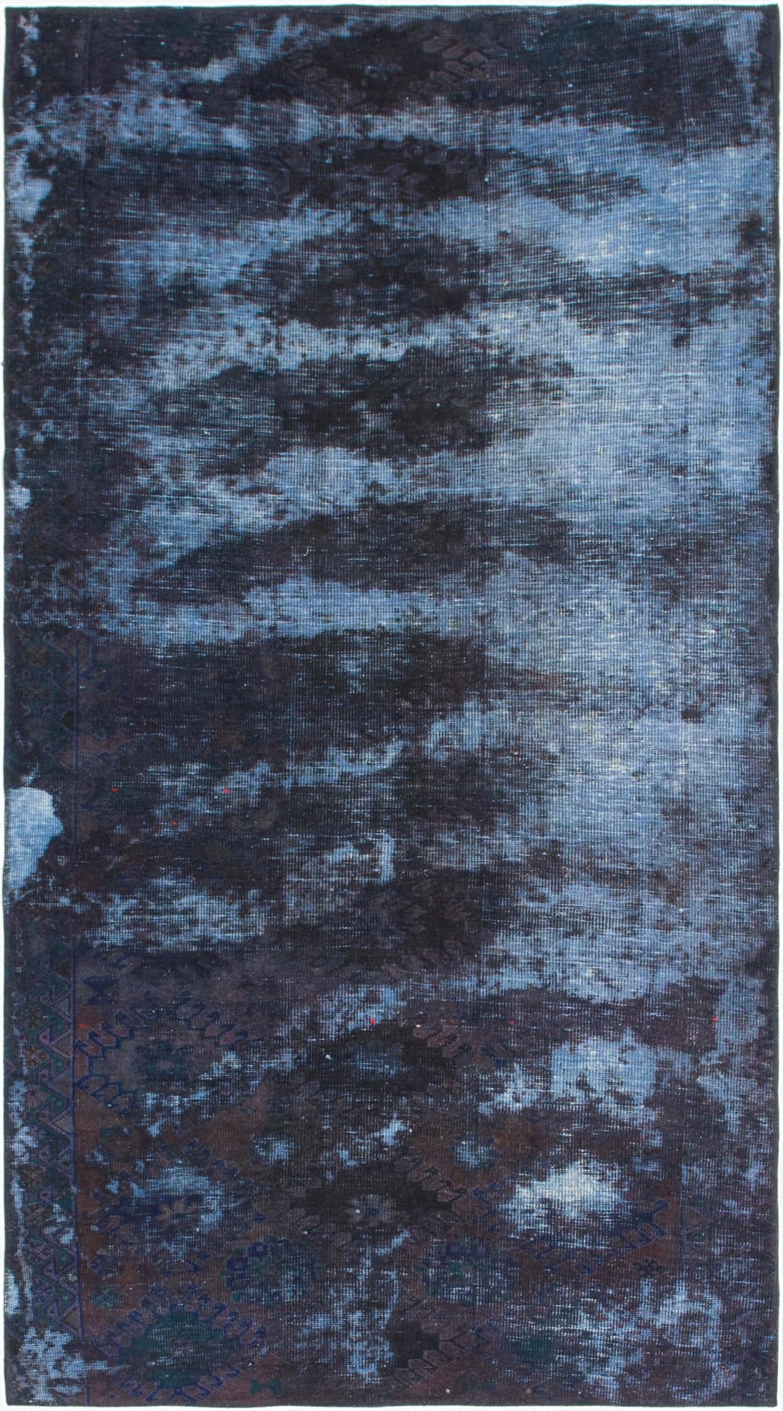  4' 8 x 8' 8  Hand Knotted Ultra Vintage Persian Wool Rug