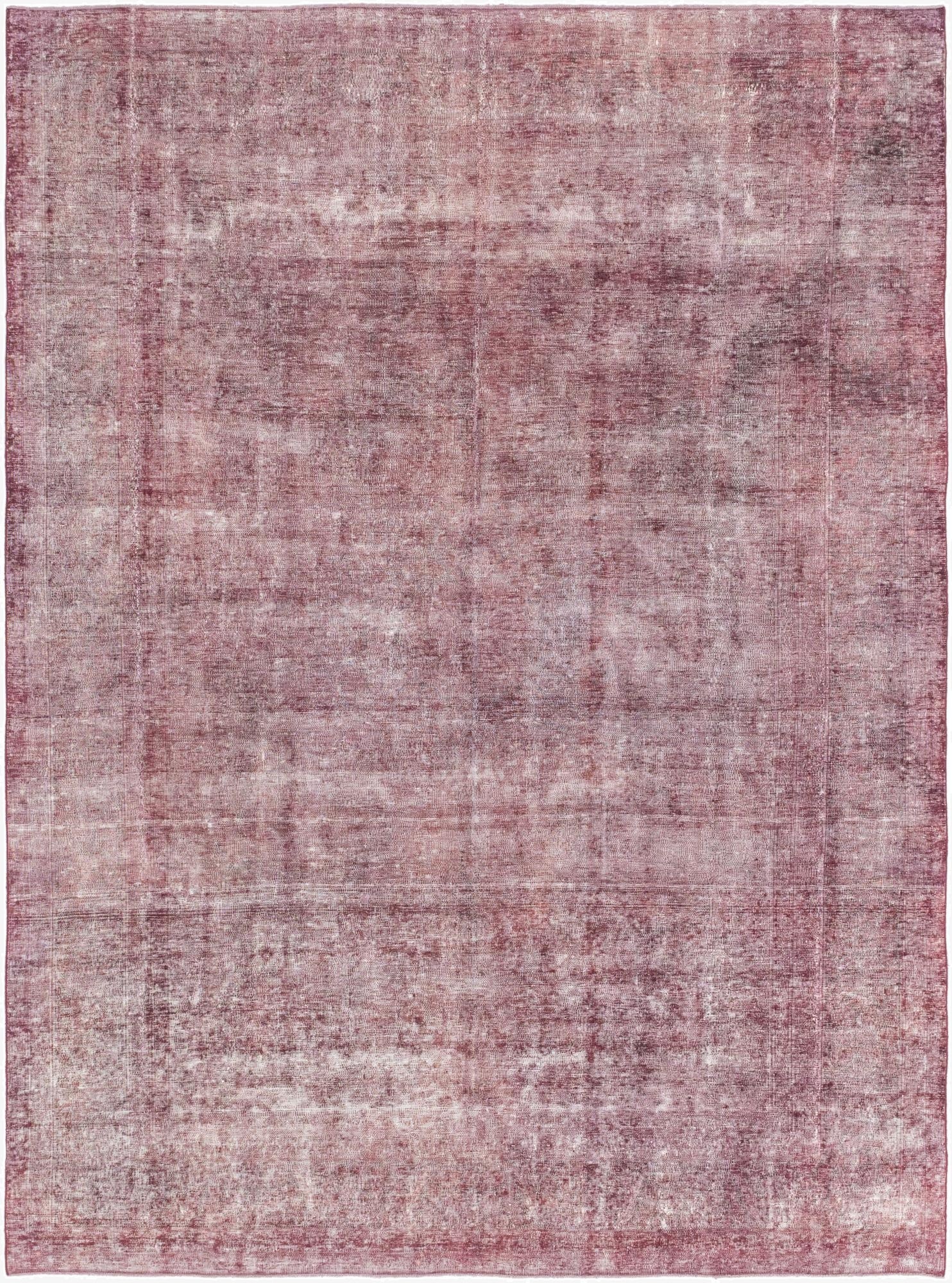  8' 8 x 11' 9  Hand Knotted Ultra Vintage Persian Wool Rug