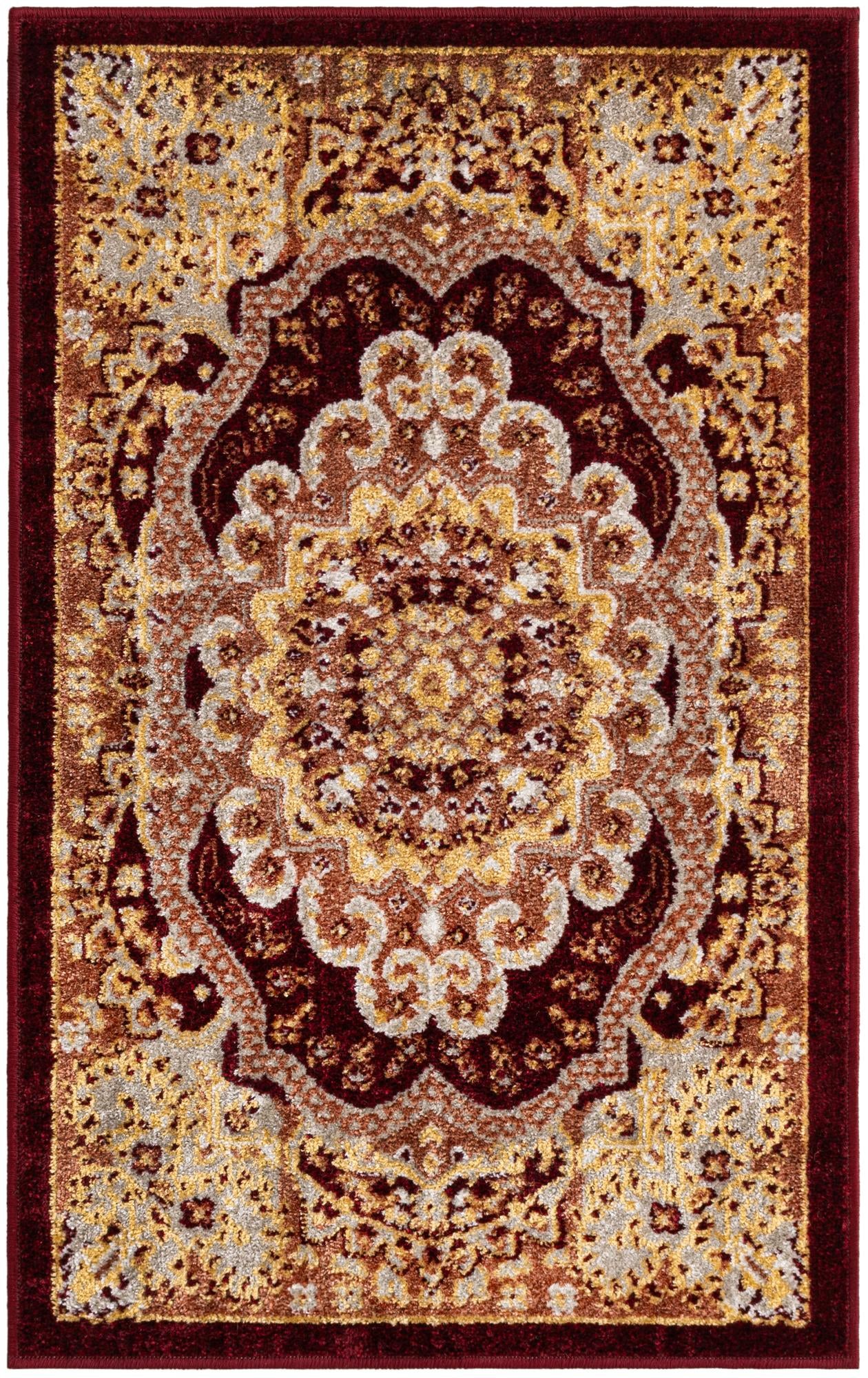 Rug Burgundy Red Swatch link