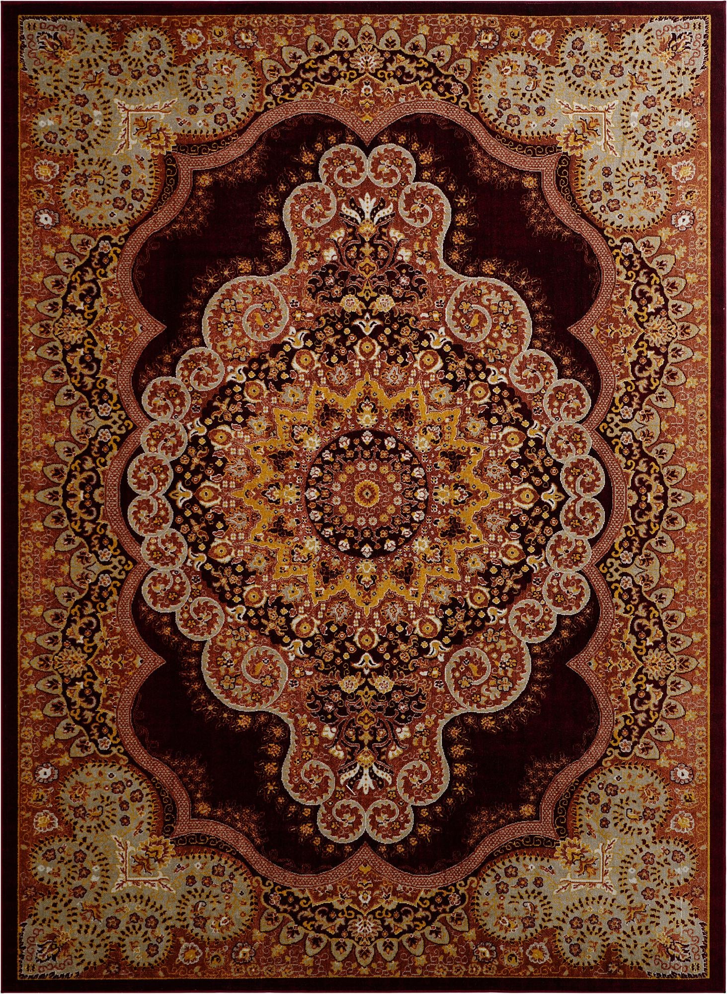 Rug Burgundy Red Swatch link