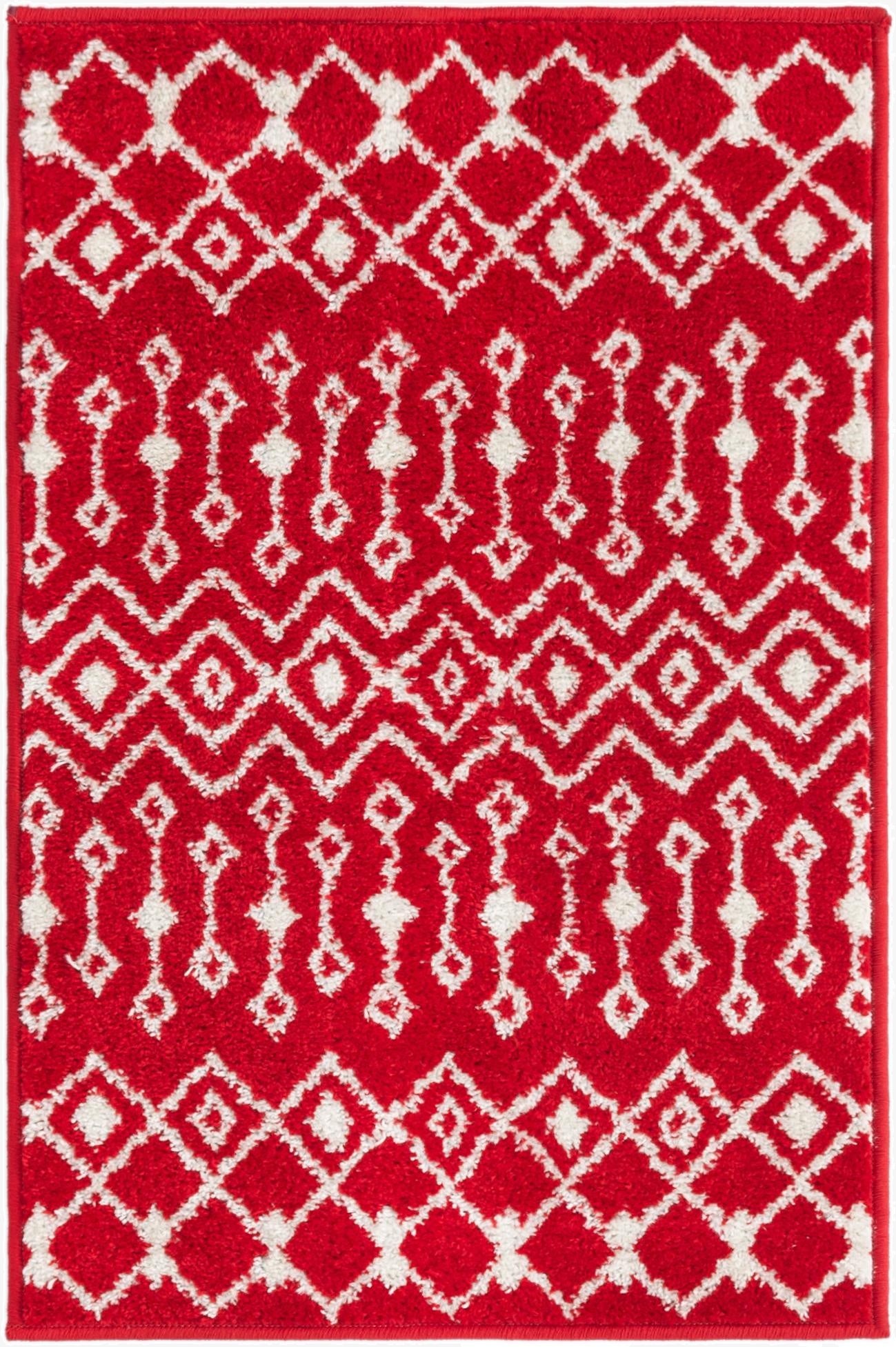  2' x 3' Moroccan Trellis Rug