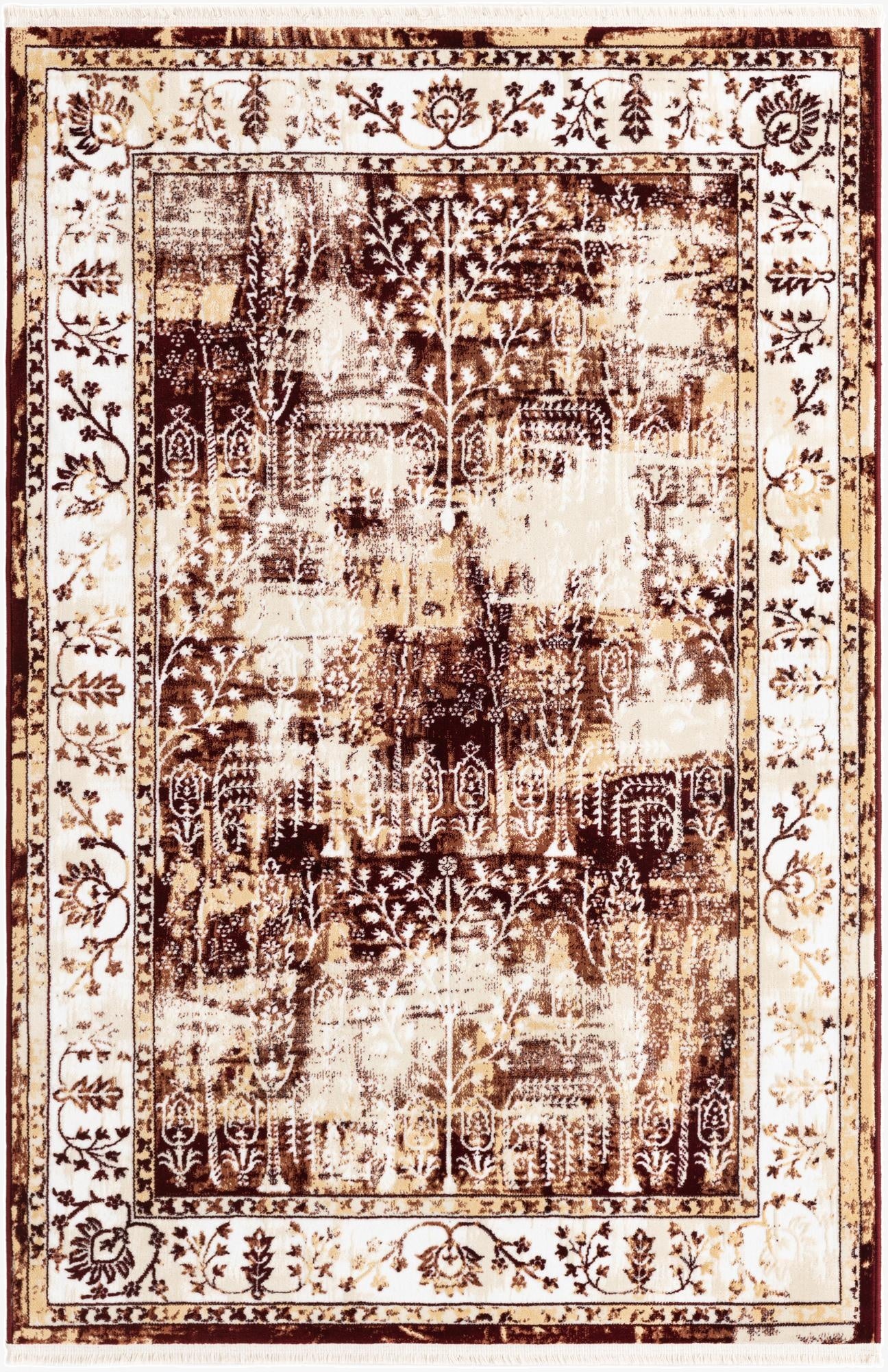  4' x 6' Nain Design Rug