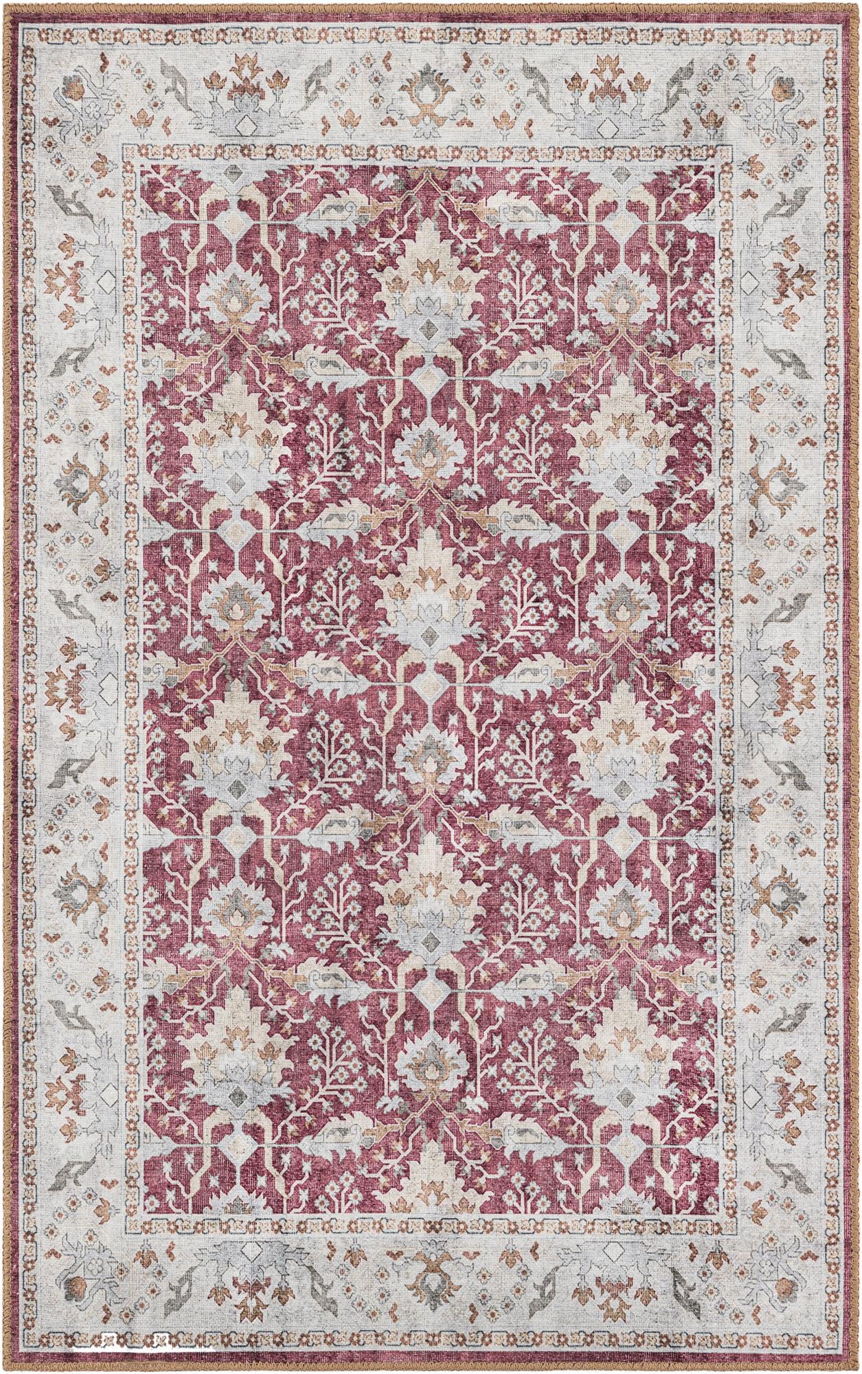 Rug Burgundy Red Swatch link