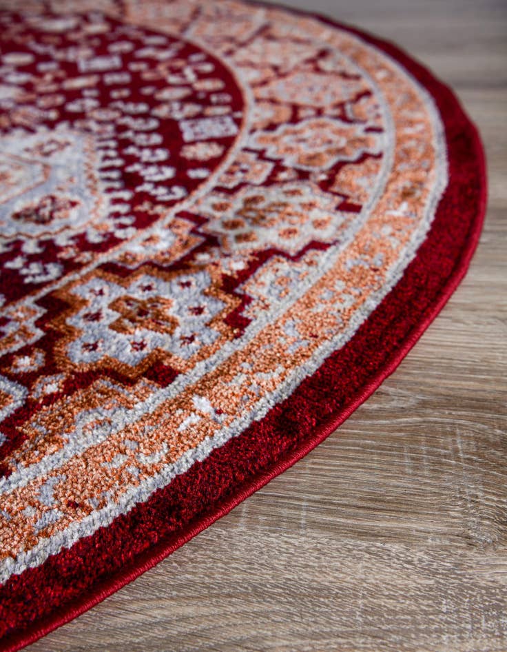 Detail image of  5' 3 x 5' 3 Kamala Washable Round Rug