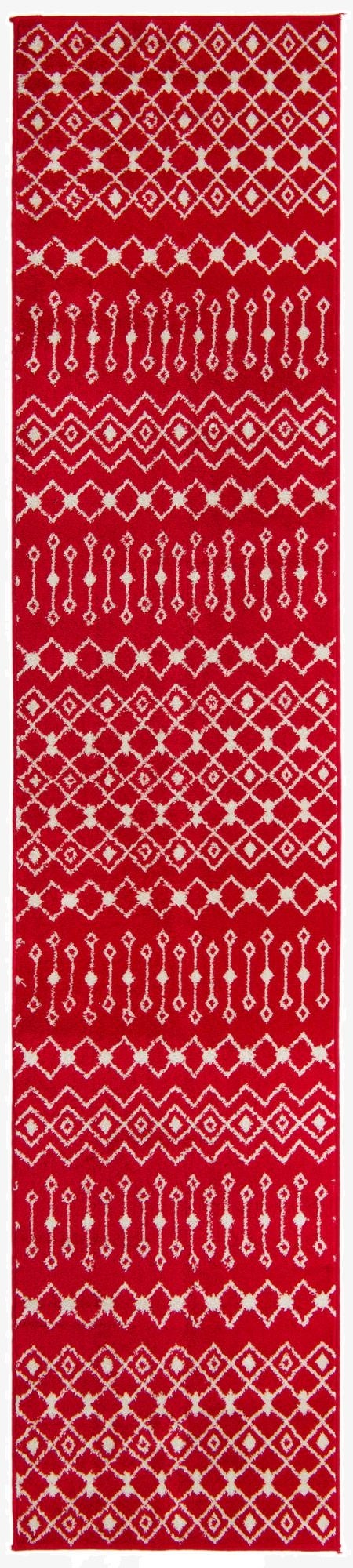 2' 7 x 12' Moroccan Trellis Runner Rug