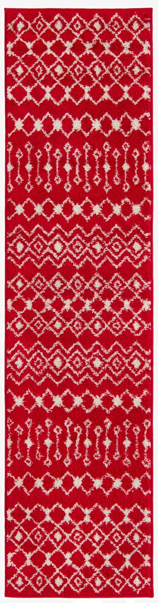 2' x 8' Moroccan Trellis Runner Rug