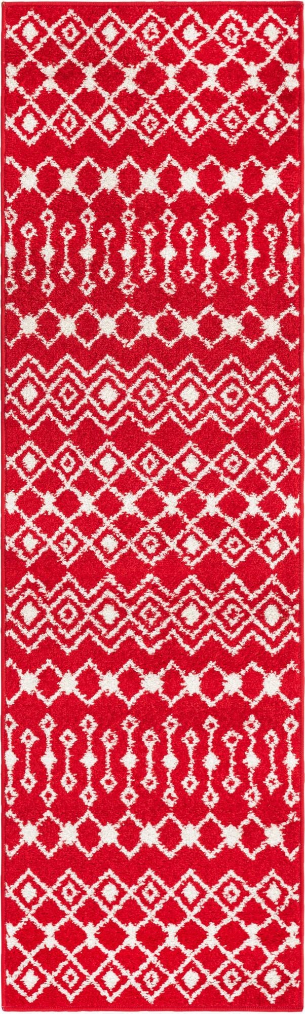  2' x 7' Moroccan Trellis Runner Rug