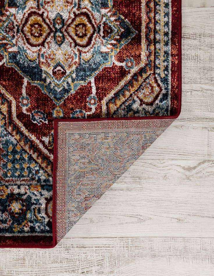 Detail image of  7' 10 x 7' 10 Kamala Washable Square Rug