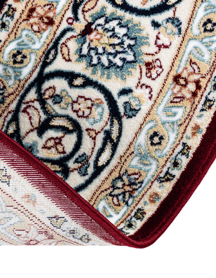 Detail image of  5' 3 x 5' 3 Nain Design Round Rug