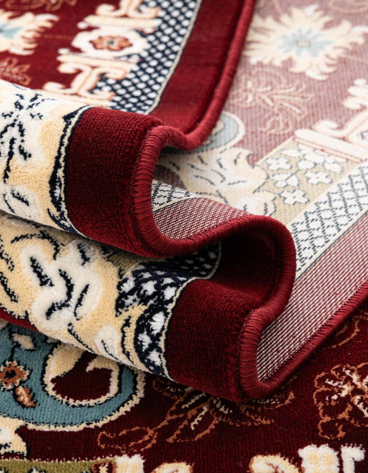 Detail image of  5' 3 x 5' 3 Nain Design Round Rug