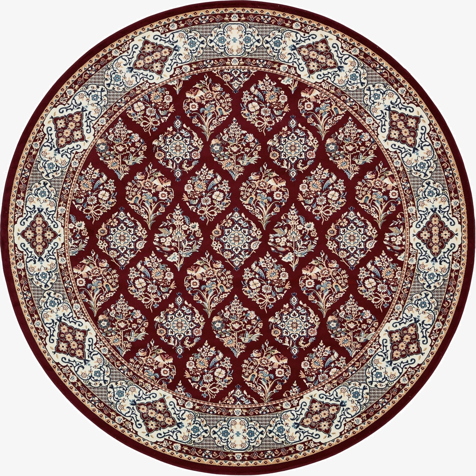  10' x 10' Nain Design Round Rug