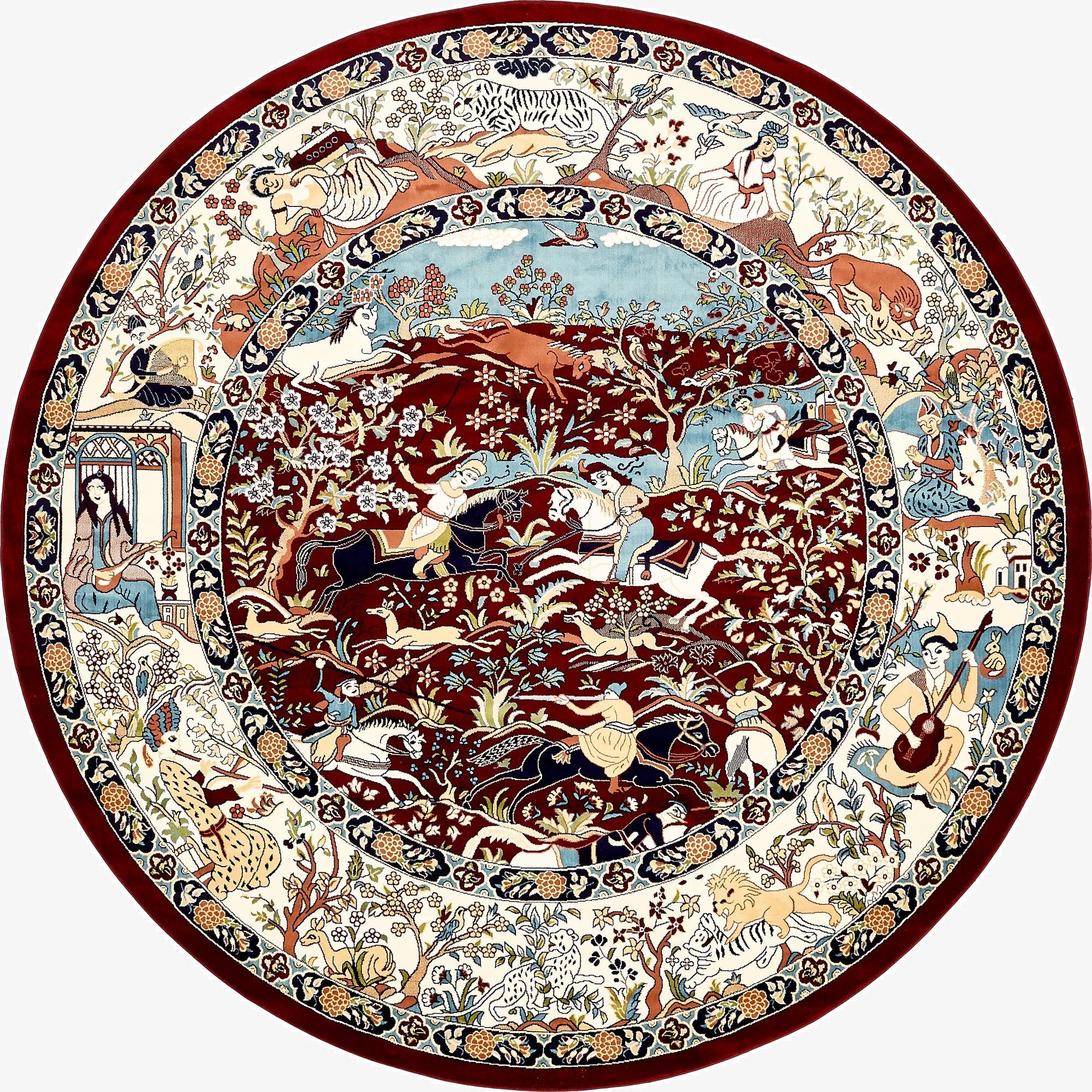 Primary image  10' x 10' Nain Design Round Rug
