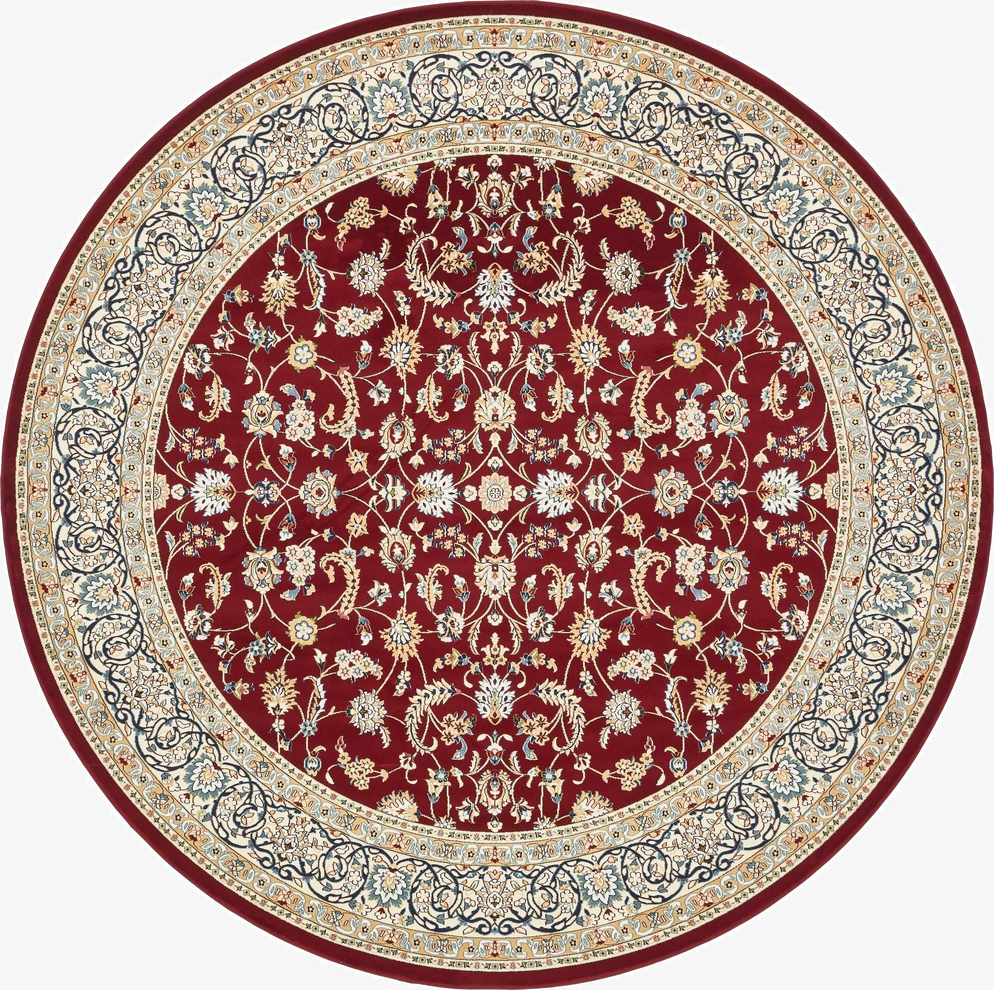  10' x 10' Nain Design Round Rug