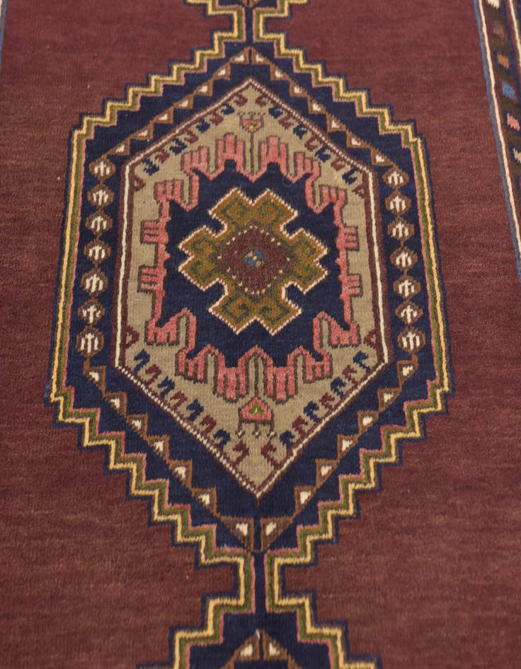 Detail image of  4' 2 x 9' 2  Hand Knotted Anatolian Wool Runner Rug