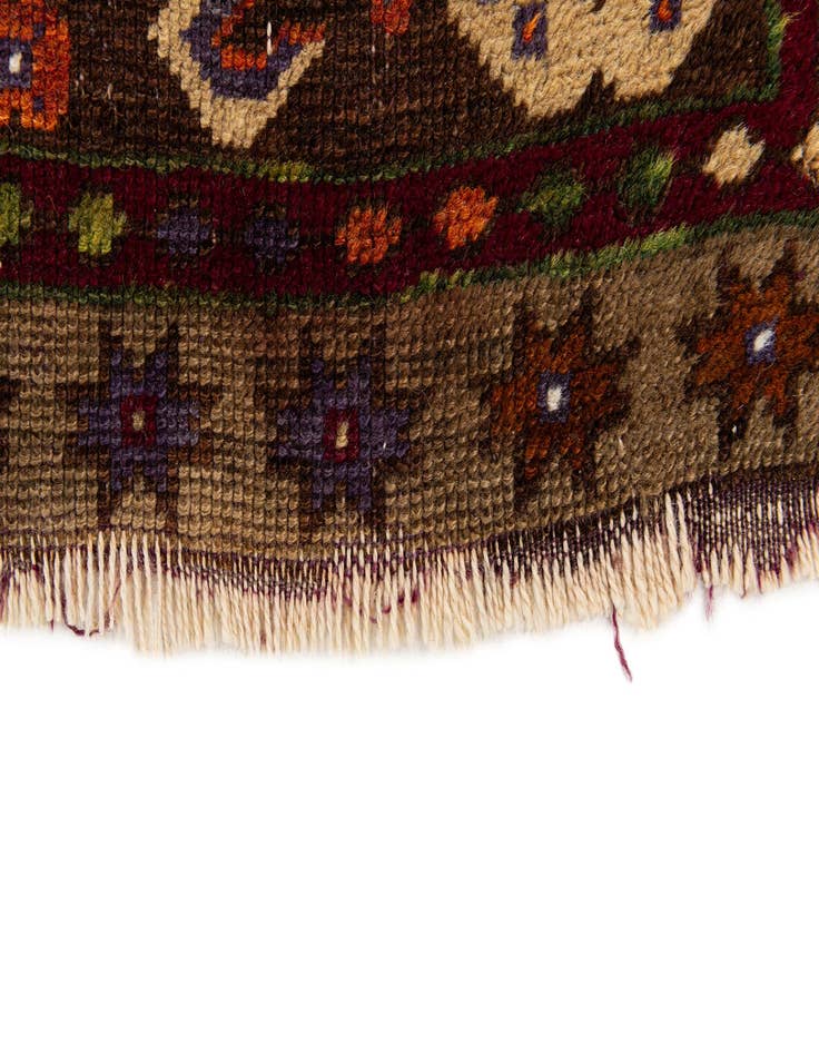 Detail image of  3' 10 x 7' 6  Hand Knotted Anatolian Wool Runner Rug