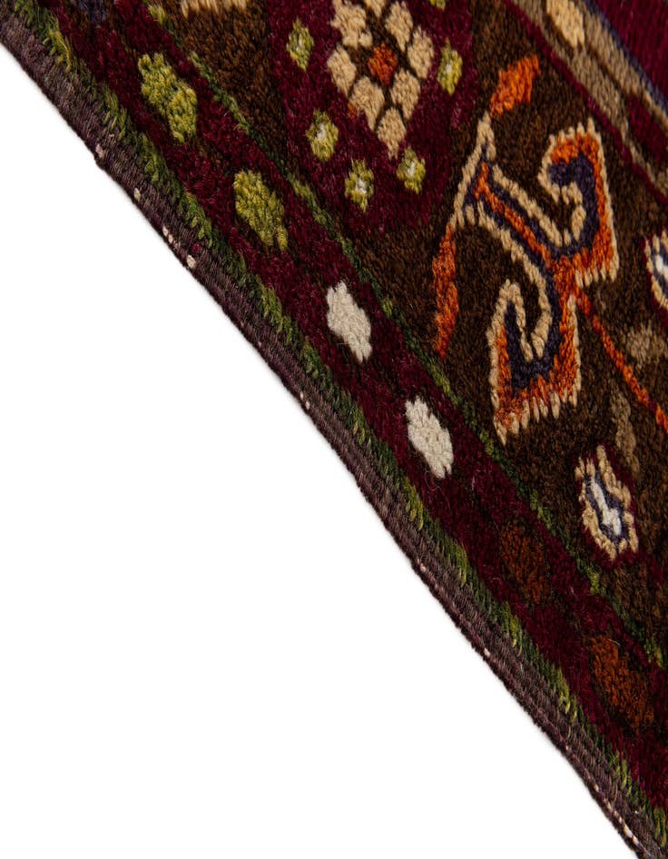 Detail image of  3' 10 x 7' 6  Hand Knotted Anatolian Wool Runner Rug