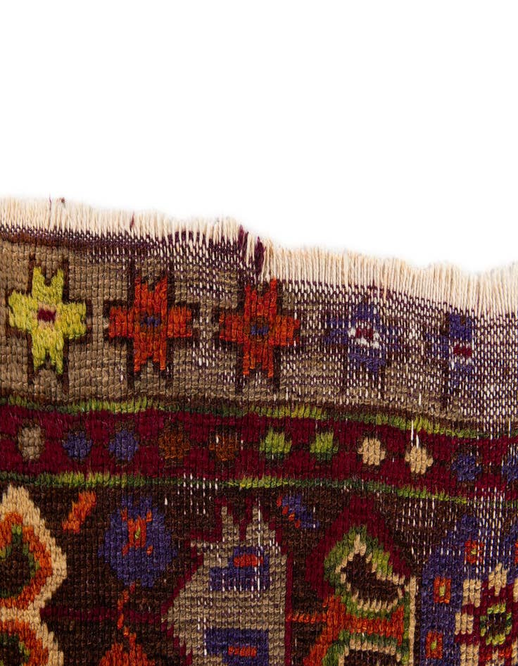 Detail image of  3' 10 x 7' 6  Hand Knotted Anatolian Wool Runner Rug