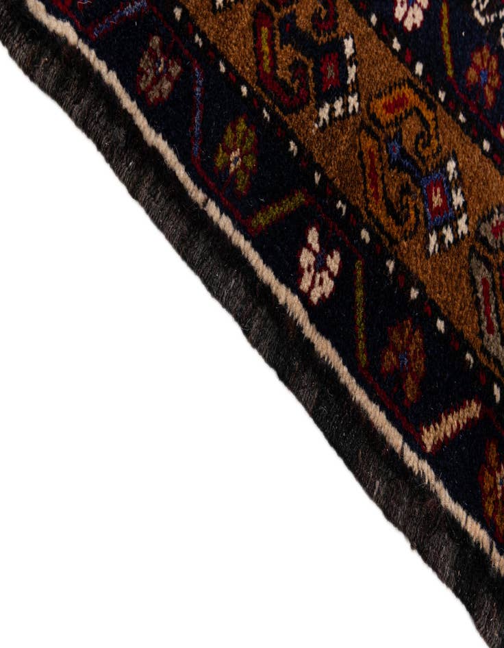 Detail image of  3' 6 x 7' 1  Hand Knotted Anatolian Wool Runner Rug