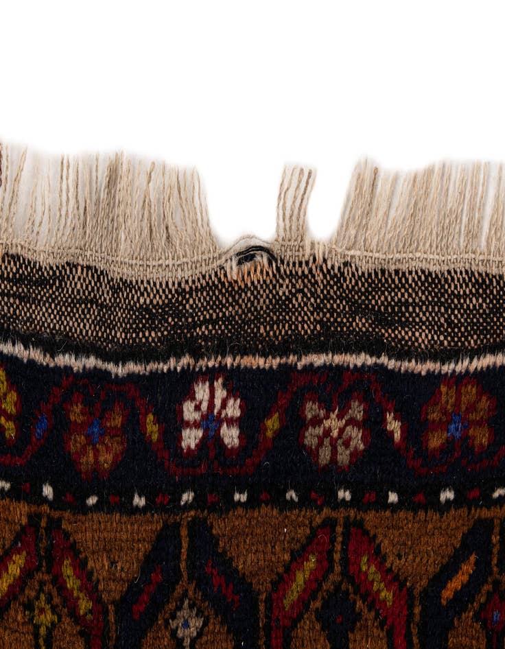 Detail image of  3' 6 x 7' 1  Hand Knotted Anatolian Wool Runner Rug