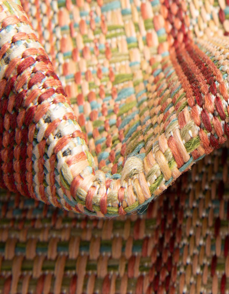 Detail image of  2' x 4'  Washable Baja Indoor / Outdoor Runner Rug