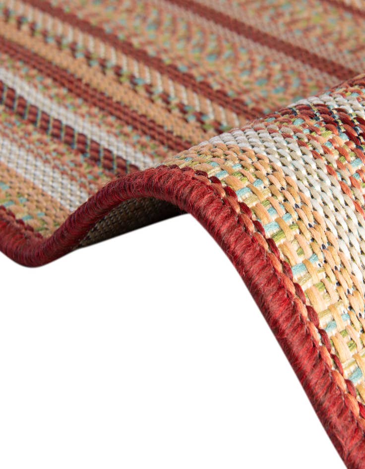 Detail image of  2' x 4'  Washable Baja Indoor / Outdoor Runner Rug