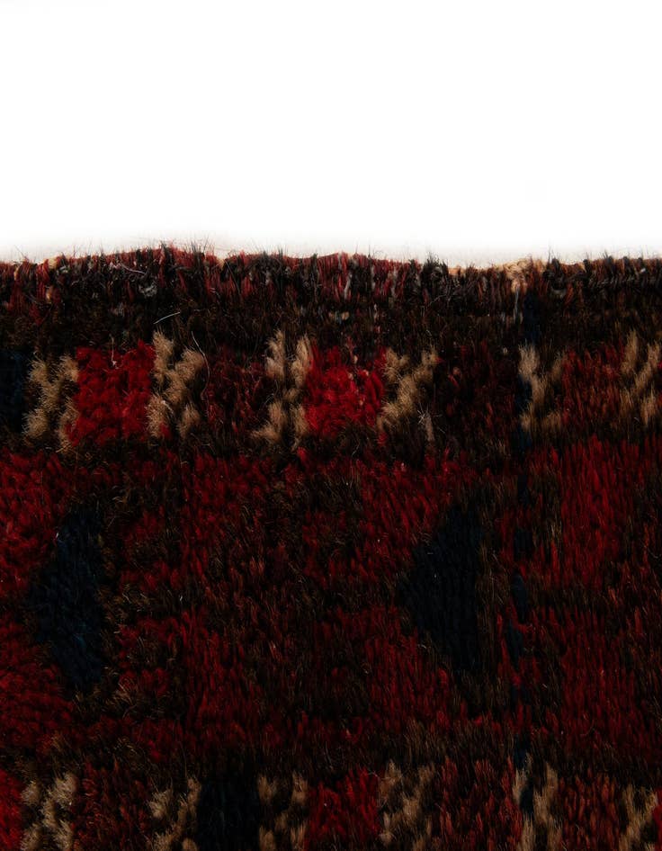 Detail image of  2' 7 x 7' 8  Hand Knotted Balouch Wool Runner Rug