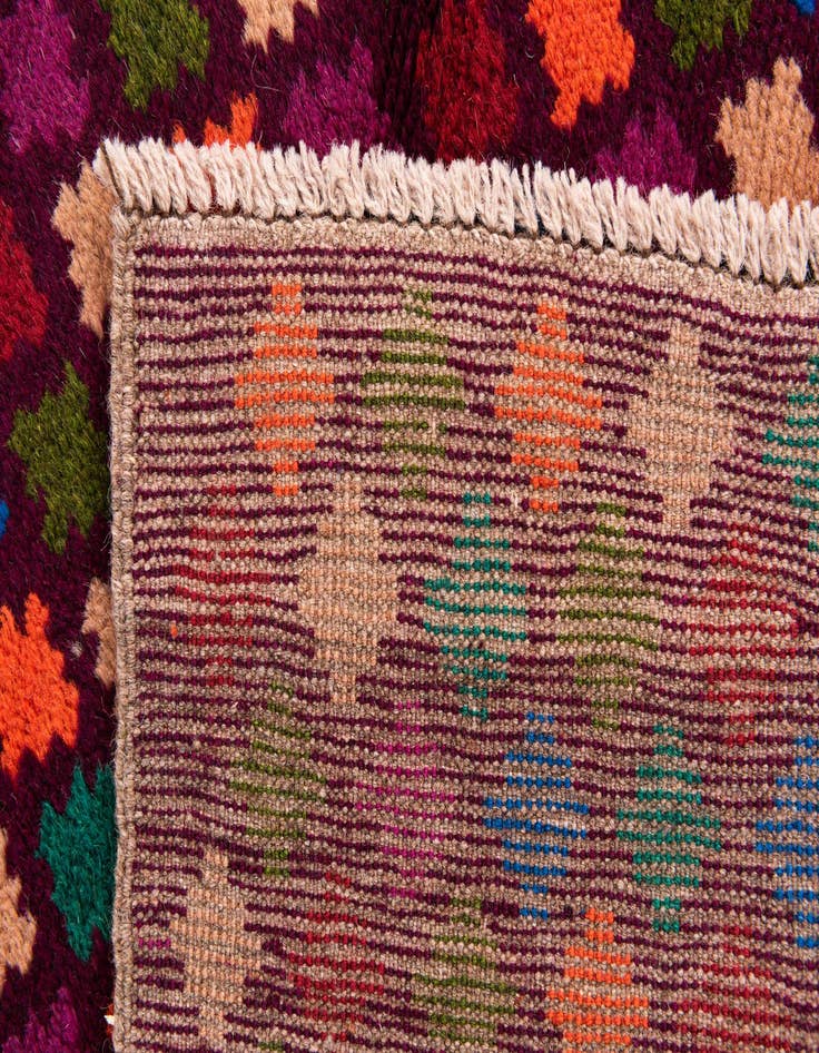 Detail image of  2' 9 x 9' 3  Hand Knotted Balouch Wool Runner Rug